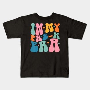 In My Pre K Era Teacher Kids Back To School Preschool Kids T-Shirt